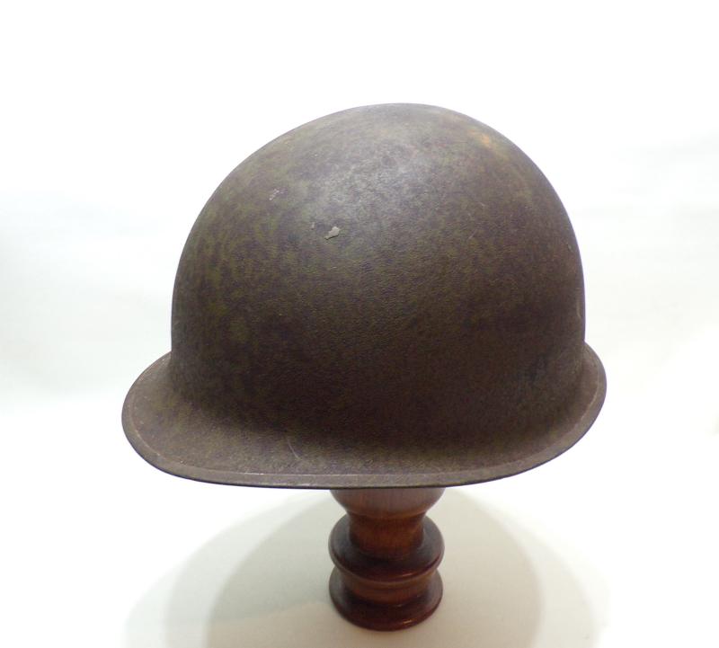 United States Korean War Era M1 Helmet. Named