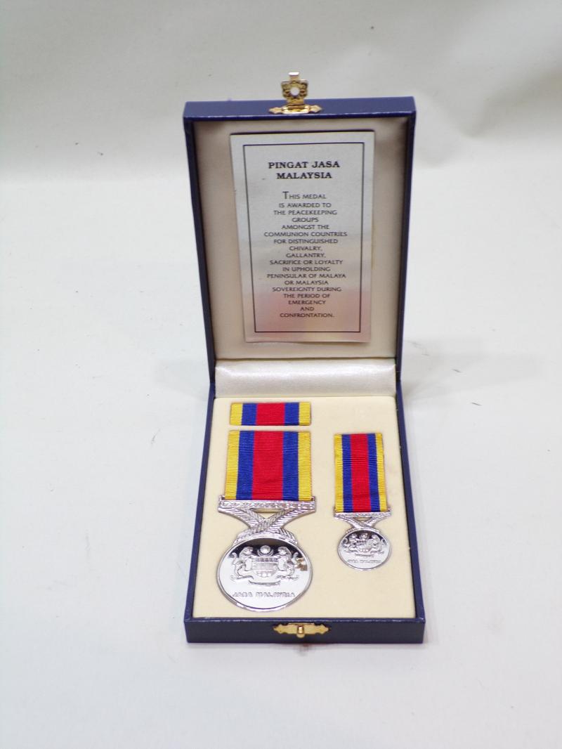 Pingat Jasa Malaysian Service Medal.