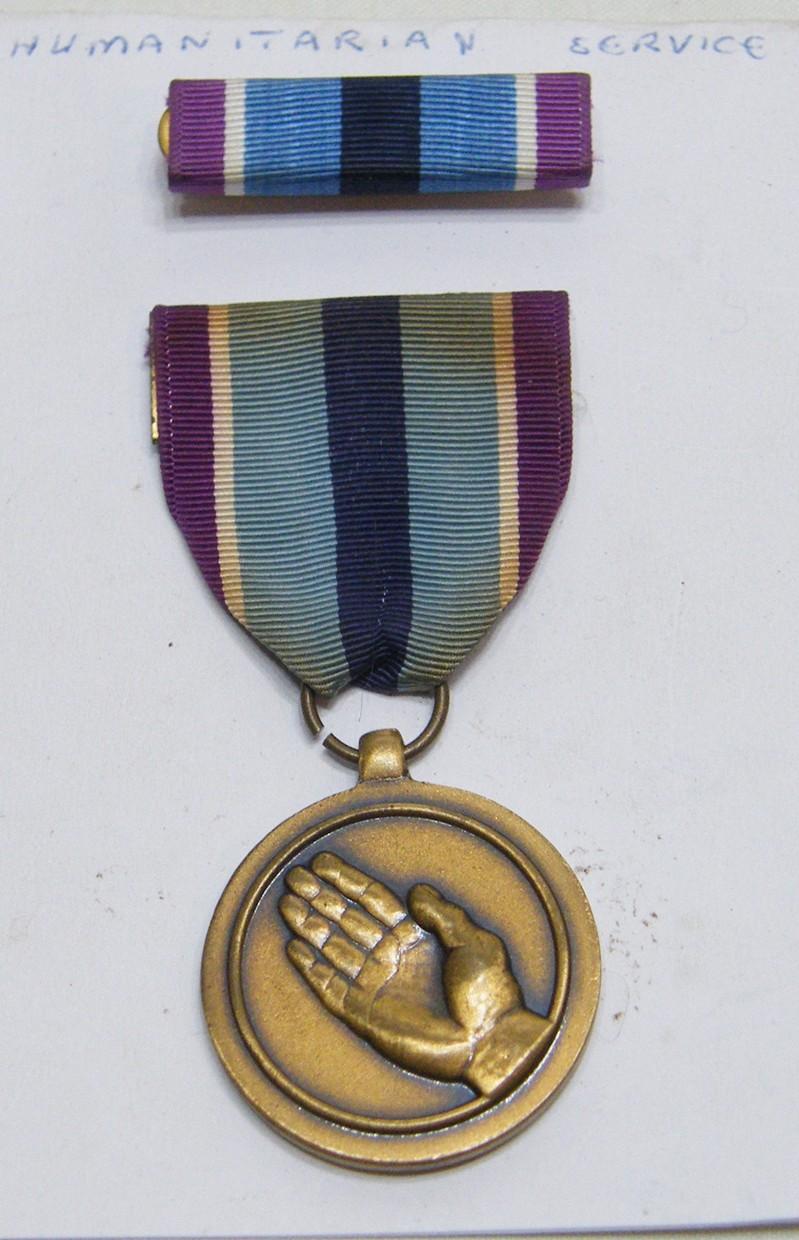 Vintage United States Army Humanitarian Service Medal