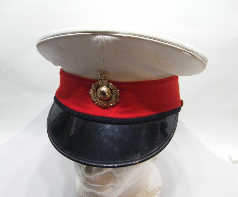 Vintage Royal Marines Dress Cap.