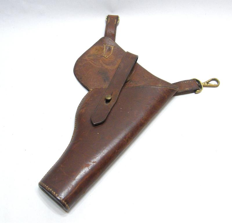 WW1 Era Leather Revolver Holster.