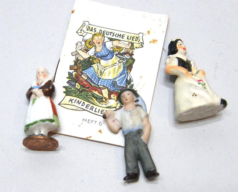 German Winter Help Fund Porcelain Figures.