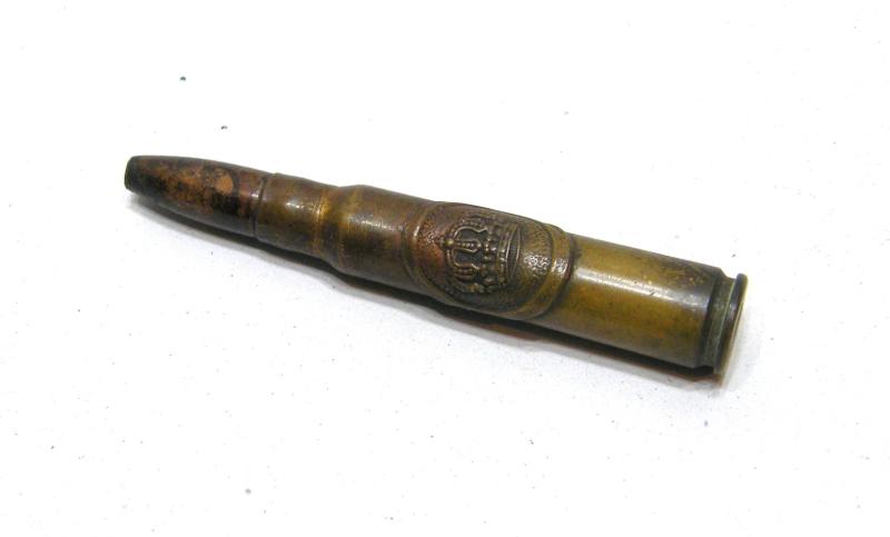 WW1 German Trench Art Bullet.