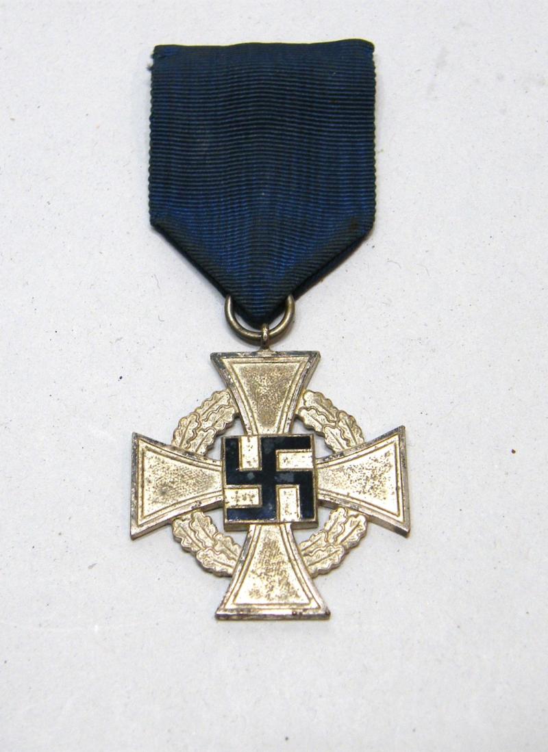 NSDAP 25 Years Faithful Service Cross.